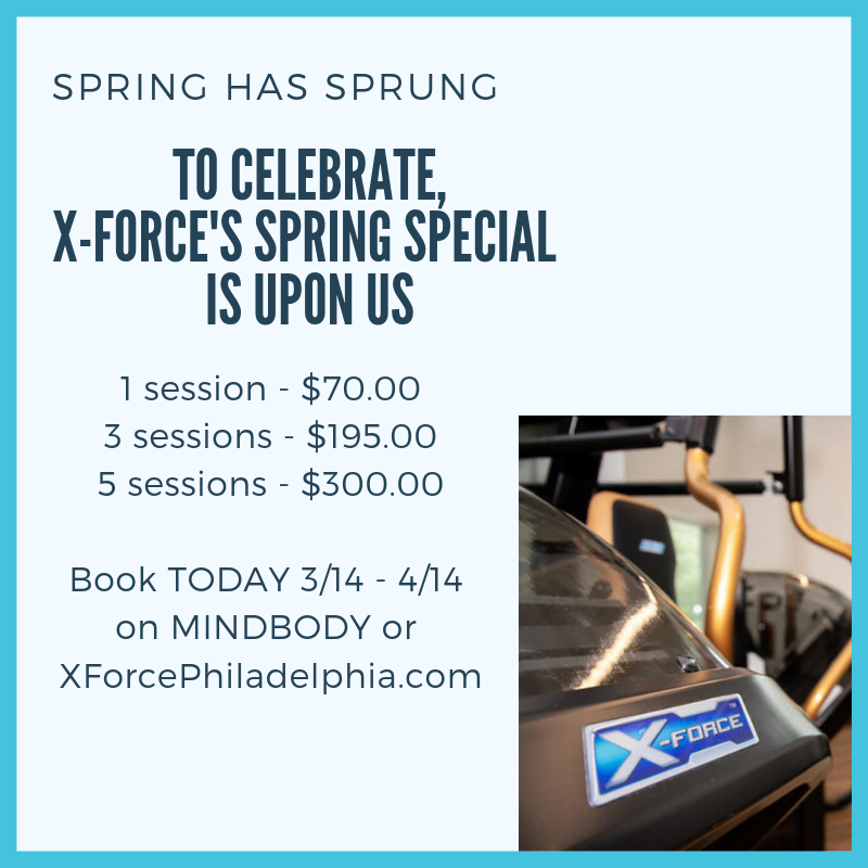 XForcePhilly's tweet photo. xforcephiladelphia
The countdown to Spring has begun 🌸 Starting today, we are offering a spring special! Make sure to sign up via our website or the link below
.
https://t.co/Nwa57kPV5h
.
.

https://t.co/gVZM0Uo6ik https://t.co/ute0qgclAV