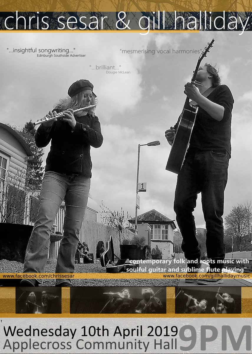 Back to Applecross soon. #acousticmusic #applecross #sesar&amp;hallidaylive