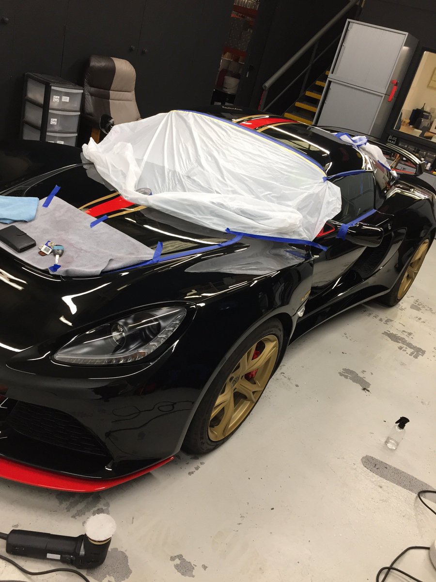 LRC_Apprentice's tweet image. In the shop this week we have a @lotuscars LF1

Only 81 of these have been produced and this is number 8

#cars #lotus #restoration #carrepair #carrestoration