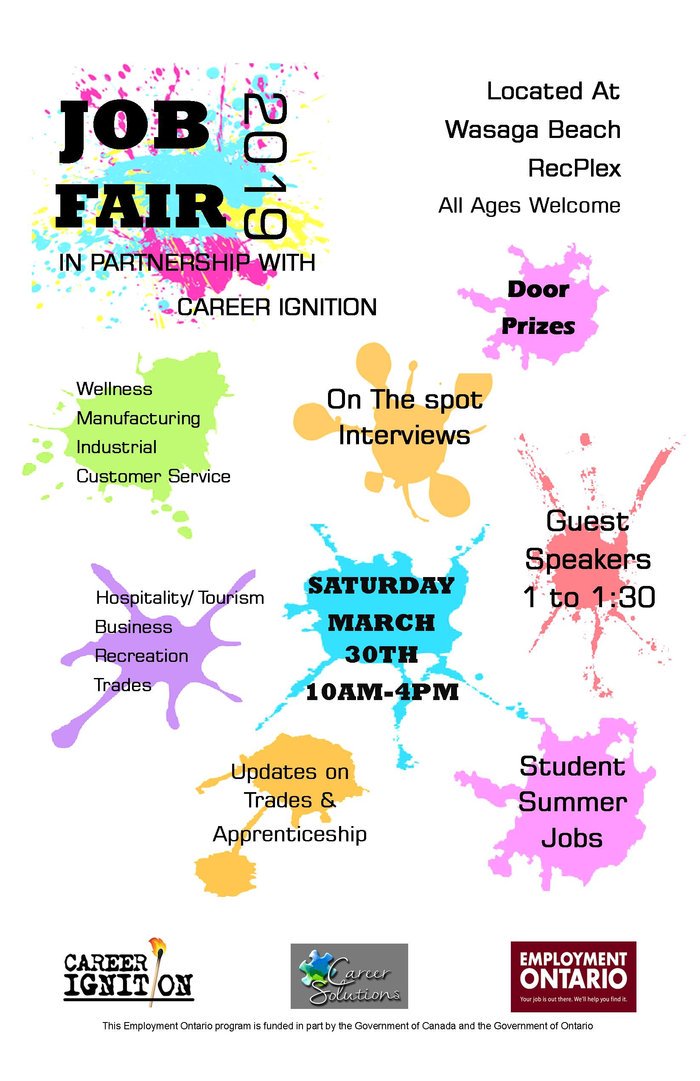 If you are an employer interested in participating in our upcoming Job Fair on March 30/19 Please check out the registration form below!!... (more:shoplocal.ly/45iXJ)