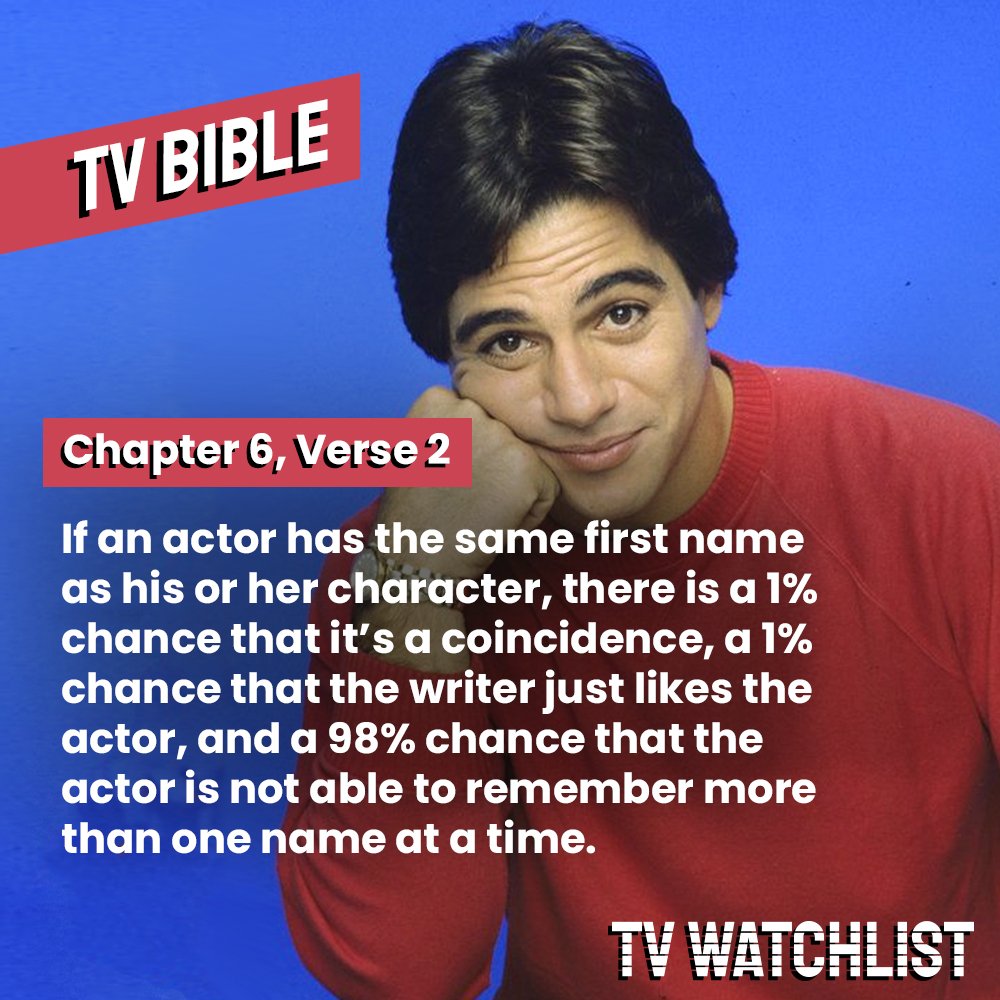 tvwatchlist's tweet photo. "You pay me to remember lines, not names!" - Tony Danza, probably #TonyMicelli #TonyBanta https://t.co/hAHQRN9YoM