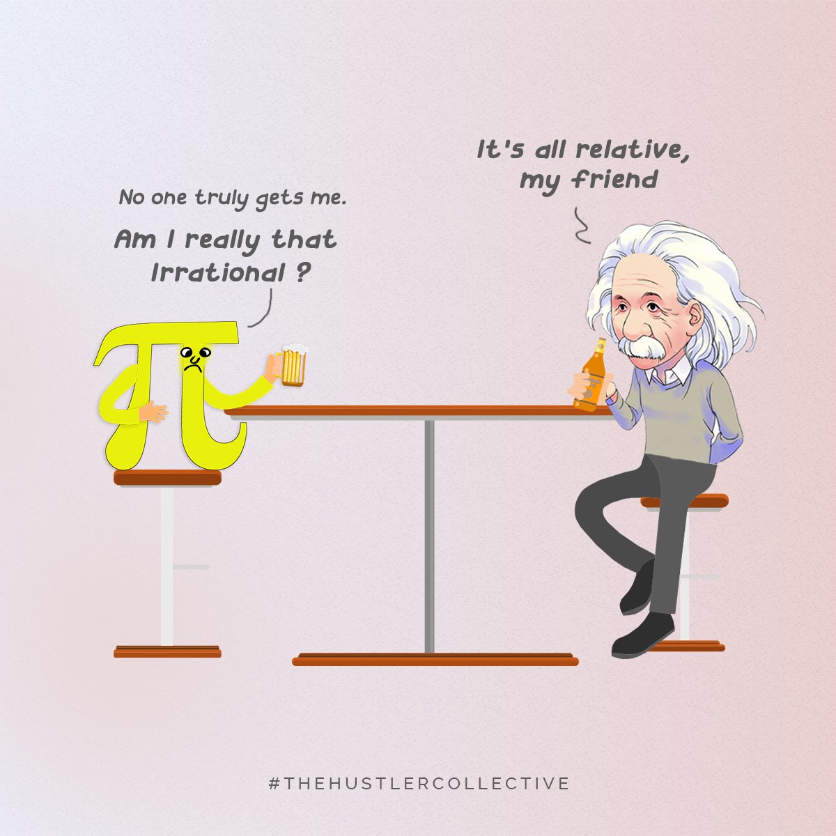 TheHustlerColl's tweet photo. Einstein does not always indulge Pi, but when he does it's on his birthday!
 
#PIDay #3.14 #PieDay #AgencyLife #PIDay2019 #PISquad #Einstein #EinsteinsBirthday #TheHustlerCollective #MarketingAgency https://t.co/W6bhmwRJlp