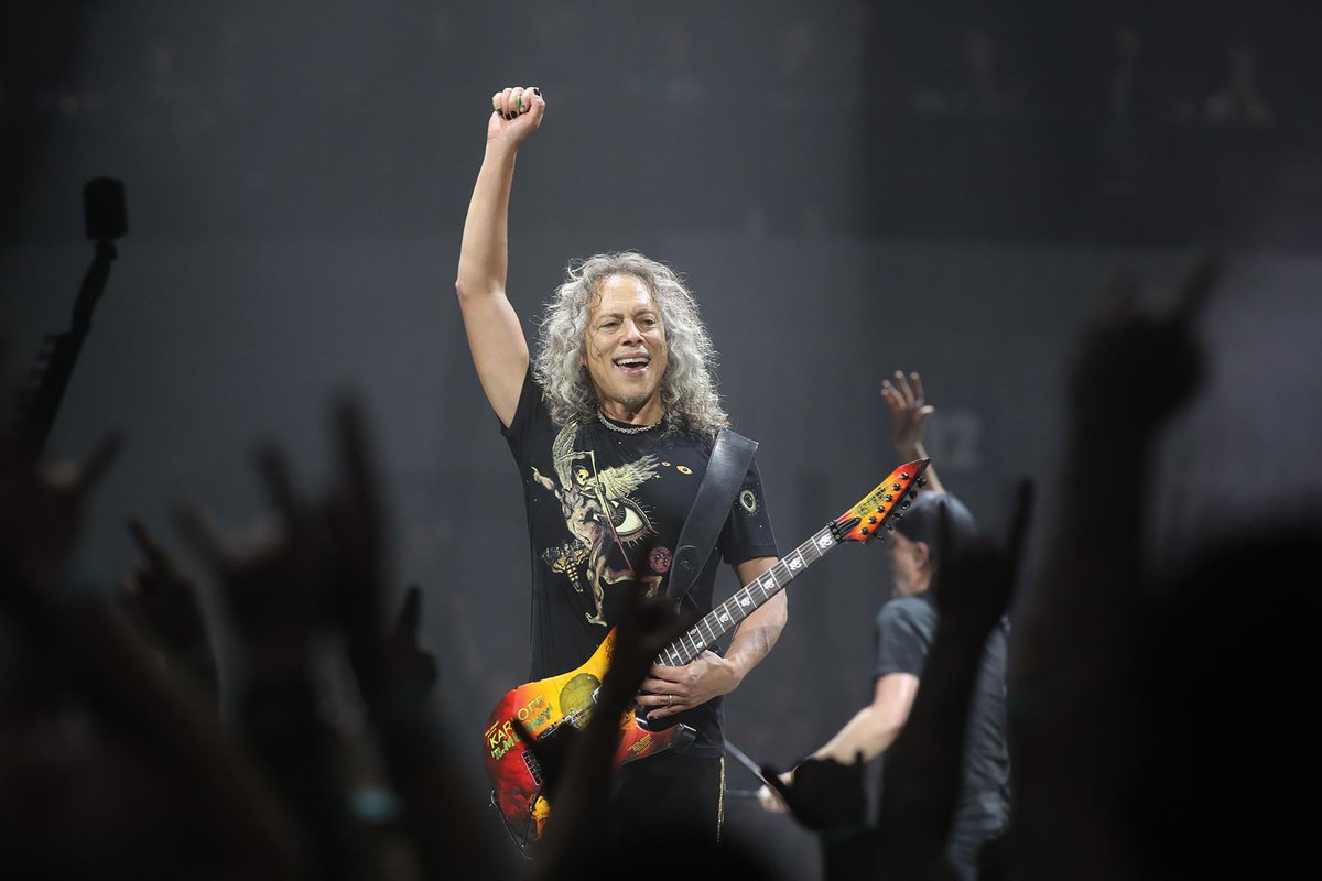 VanAndelArena's tweet photo. that feeling you get the day after a @Metallica show #MetInGrandRapids ⚡ https://t.co/55eHYX6CxS