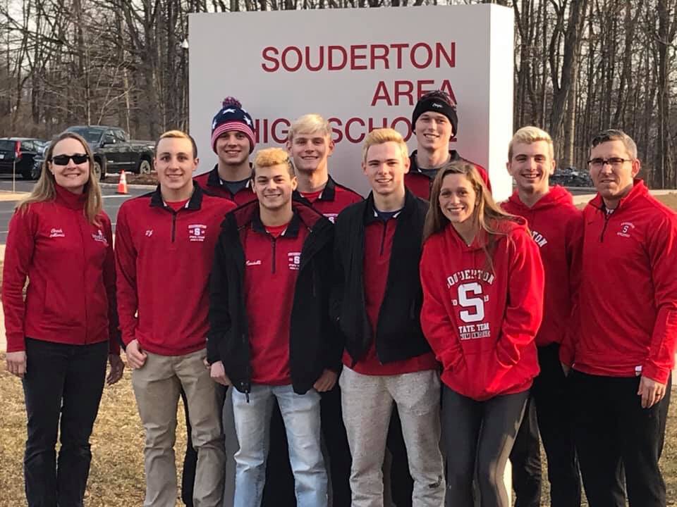Good luck to <a href="/soudswimdive/">Souderton Area HS Swim & Dive</a> this weekend @ states!!