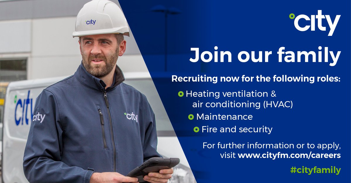CityHoldings's tweet photo. We are recruiting for exciting new roles within our business.
Apply now by visiting https://t.co/Nsil67SARt 
#cityfamily #careers #fmjobs https://t.co/gbTVrOG4j3