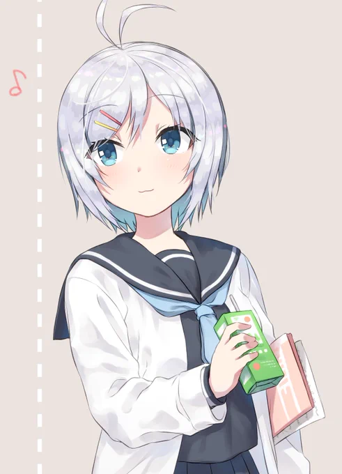 #ホワイトデーは銀髪白髪を愛でる日 シロちゃん!!!! 