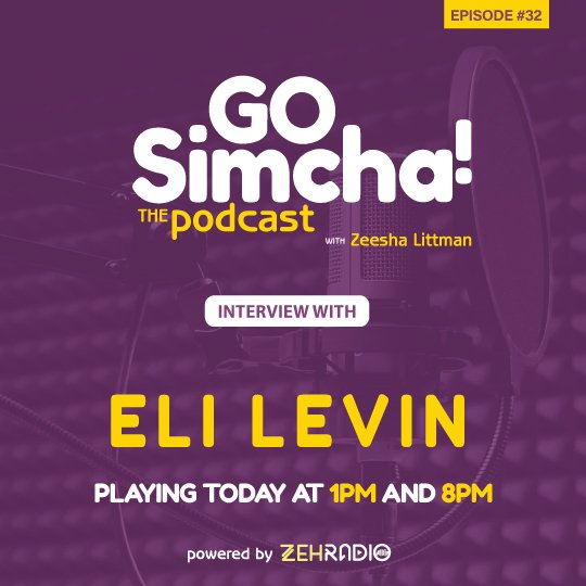 ZehRadio's tweet photo. Today! With Eli Levin at 1PM and 8PM! https://t.co/URvghZCRB3