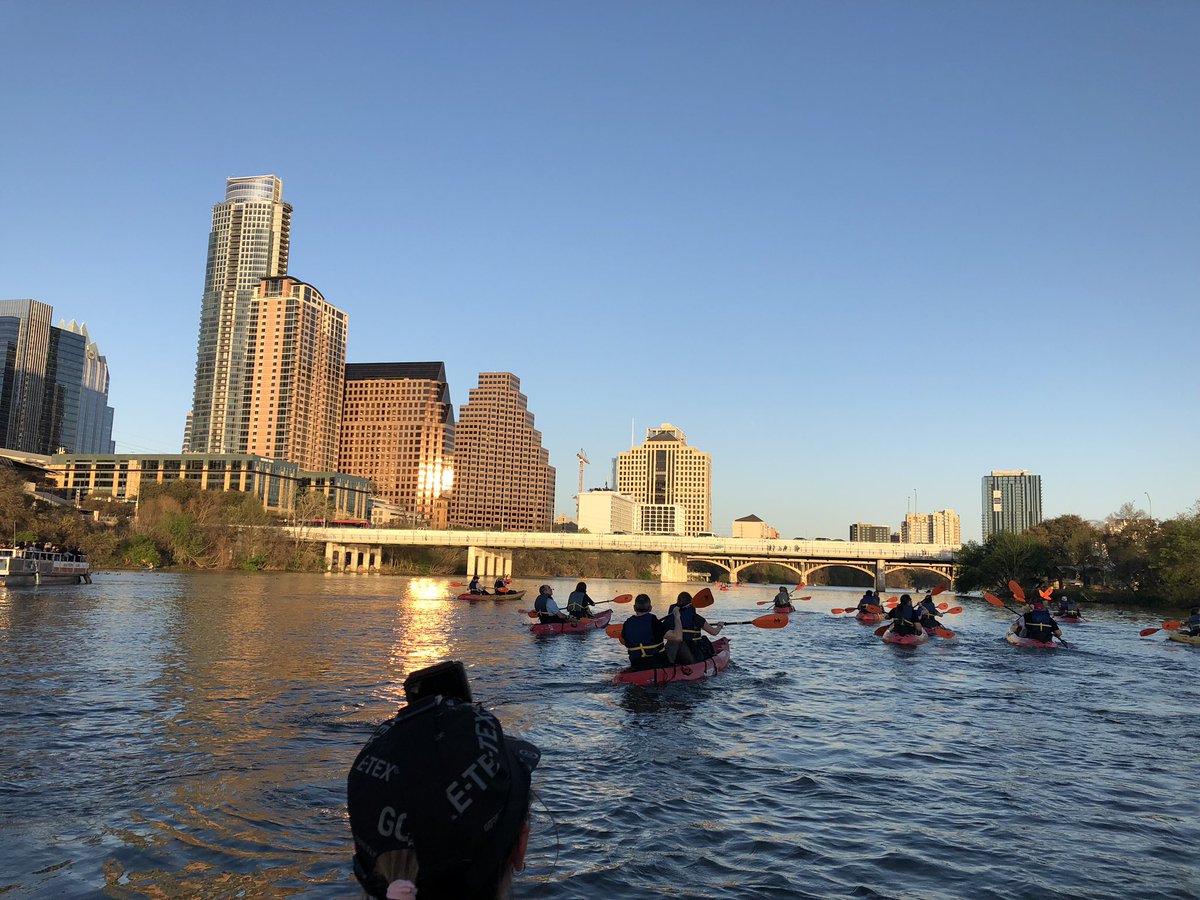 GORETEXna's tweet photo. Itโs a great day to explore Austin by water. Come see us at Waller Creek Boat House for free kayak rentals until noon. @atlasobscura @sxsw #InTheElement https://t.co/Og0H4yEY6l