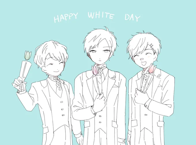 まぢちるでホワイトデー!🕺🌹✨ 