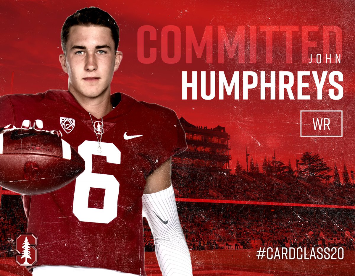 JohnHumphreys06's tweet image. STANFORD UNIVERSITY...

COMMITTED🌲🌲🌲

#CardClass20 #FearTheTree