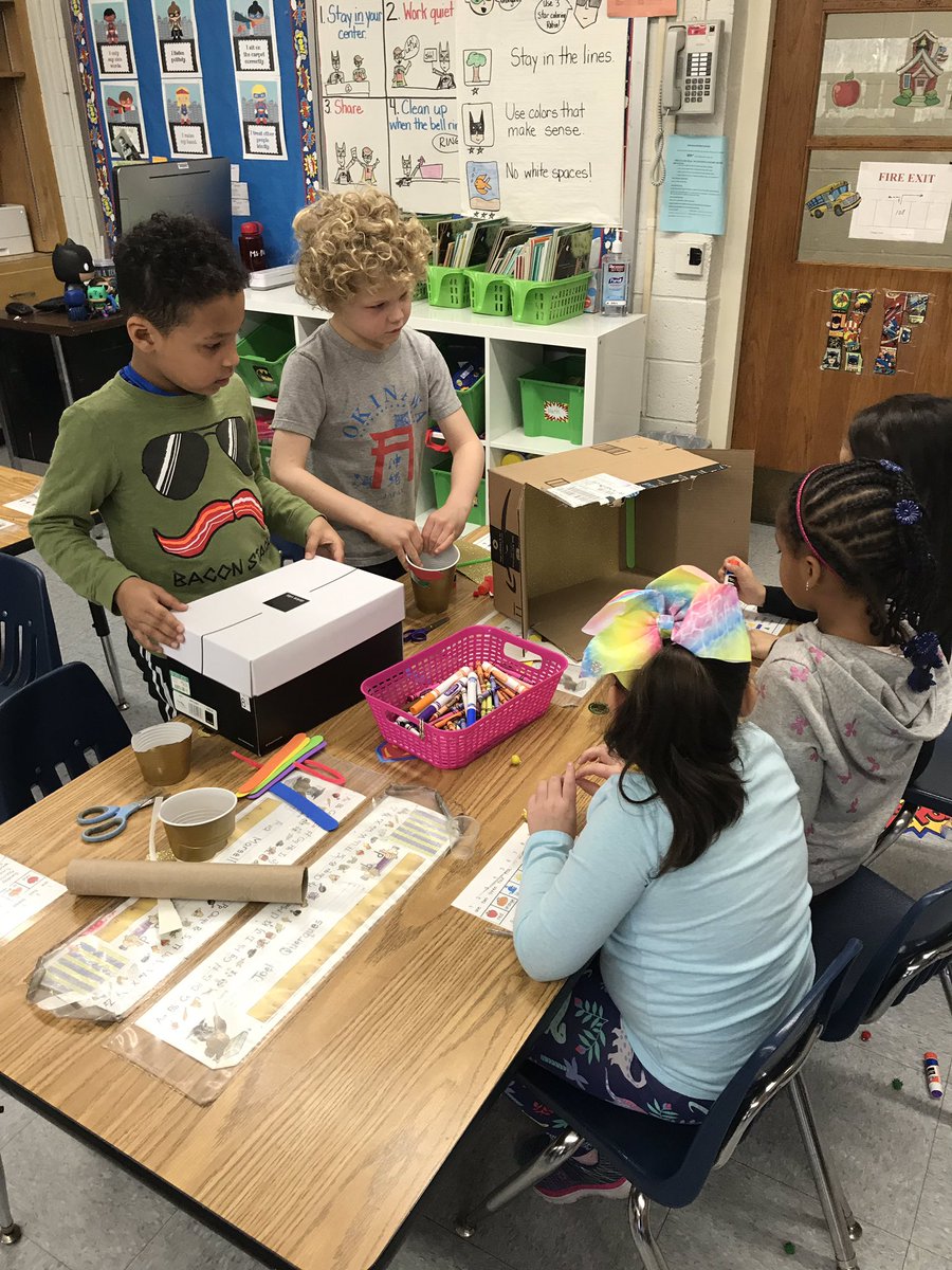 Ali Fazzio (@batfaz) on Twitter photo After reading the book, How to Catch a Leprechaun, first grade students from Mrs. Landis’ class and kindergarten students from Ms. Fazzio’s class team up to create traps! We love STEAM with Friends! <a href="/MtPleasantWO/">Mt. Pleasant Elementary School</a> After reading the book, How to Catch a Leprechaun, first grade students from Mrs. Landis’ class and kindergarten students from Ms. Fazzio’s class team up to create traps! We love STEAM with Friends! <a href="/MtPleasantWO/">Mt. Pleasant Elementary School</a>