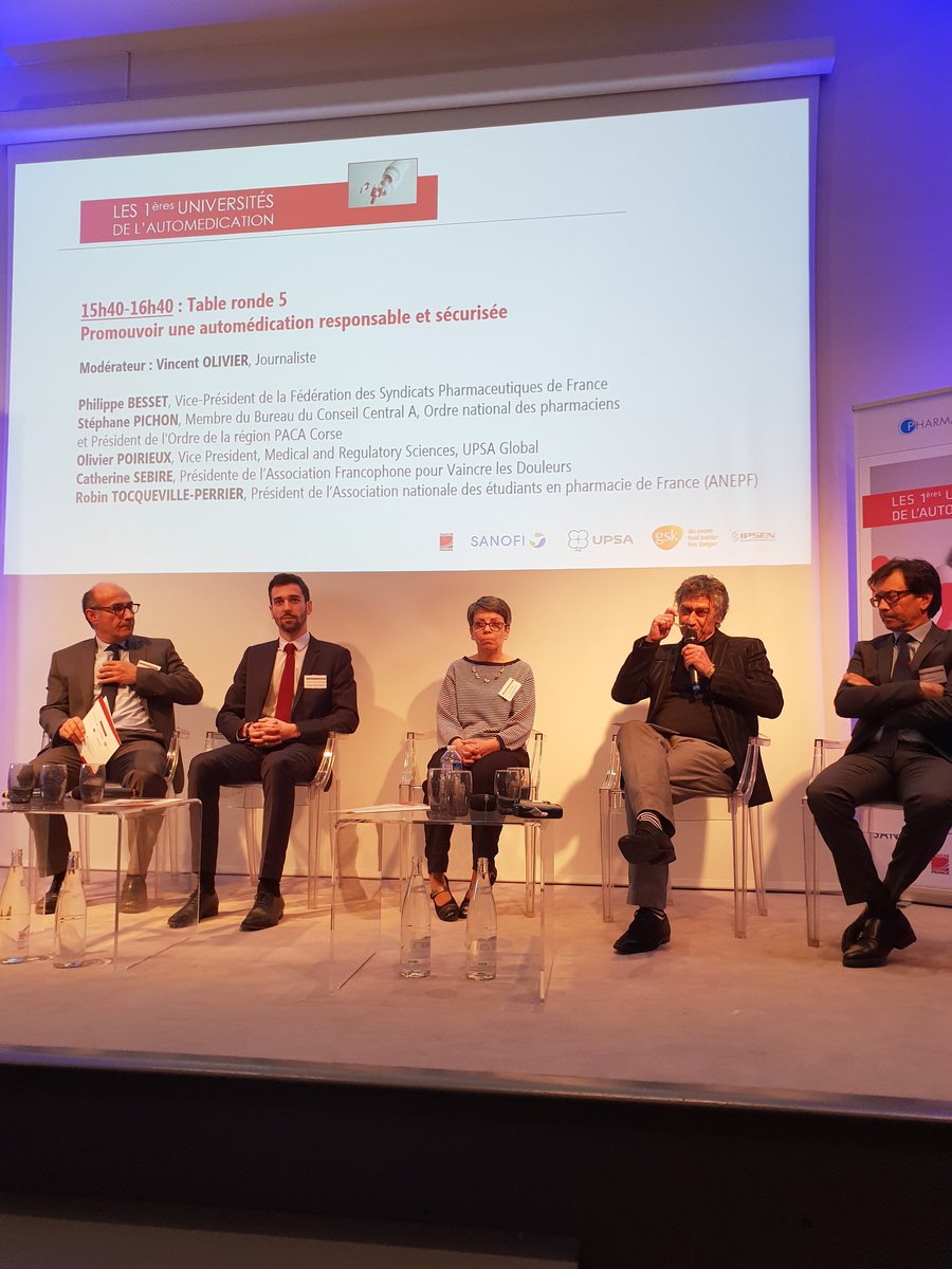 AssoAFVD's tweet image. #automedication table ronde avec Catherine Sebire directrice de l&apos;@AFVD2006 sur Promouvoir une automédication responsable et sécurisée #douleurchronique @SanofiFR @afipa