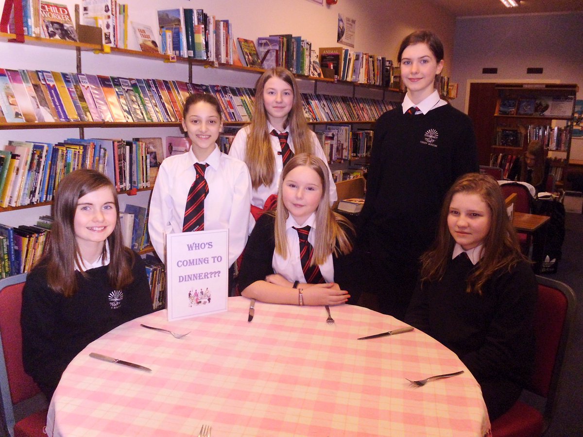 TurAcadLibrary's tweet image. Winners of our S1 World Book Day, Who&apos;s coming to dinner treasure hunt.