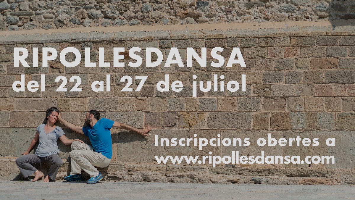 Benvolguda consellera <a href="/LauraBorras/">Laura Borràs 🎗</a> l'any passat la convidàvem al que, enguany serà, el 8è any de #ripollesdansa un festival d'arrel fet amb molt d'esforç i il·lusió. Coneixedors que la seva situació ha canviat, li desitgem sort i encerts! (tard o d'hora esperem la seva visita 😉)