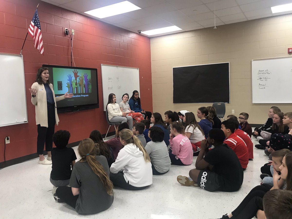 We are learning all about middle school!