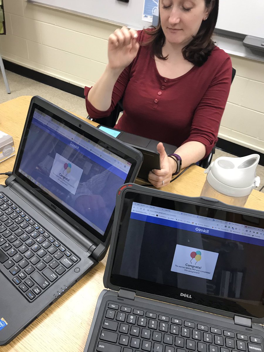 JenniferLoSo's tweet photo. Whatβs little cut throat @gimkit challenge among coaches? #BCSDCoachesDeepLearning @MrsMeverden @twitwitRB @Ms_Pursley https://t.co/IpjJX6p63v