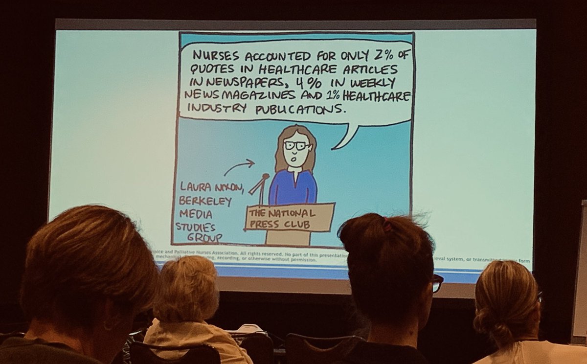 NicD610's tweet image. Nurses need voices in the media (and all spaces in healthcare). Don’t love us, listen to us. #hpm2019