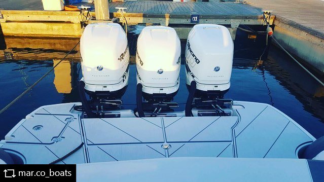seadek's tweet image. SeaDek can handle all that power!
.#repost @mar.co_boats
Unique @seadek on R-E X36 #makeitunique #seadek #customseadek #genuineseadek #seadeked #marineflooring #nonskid #marcopassion #mercuryracing