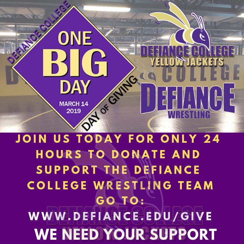 Defiance College Wrestling tweet media