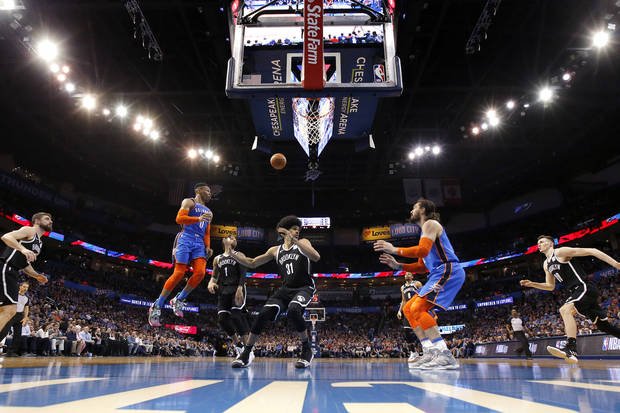 The Oklahoman's photographers are Awe-some! PHOTO GALLERY -
@okcthunder vs. Nets: http://www.oklahoman.com/gallery/6039826/pictures/6232509?display=oklahomanApp … @NewsOK