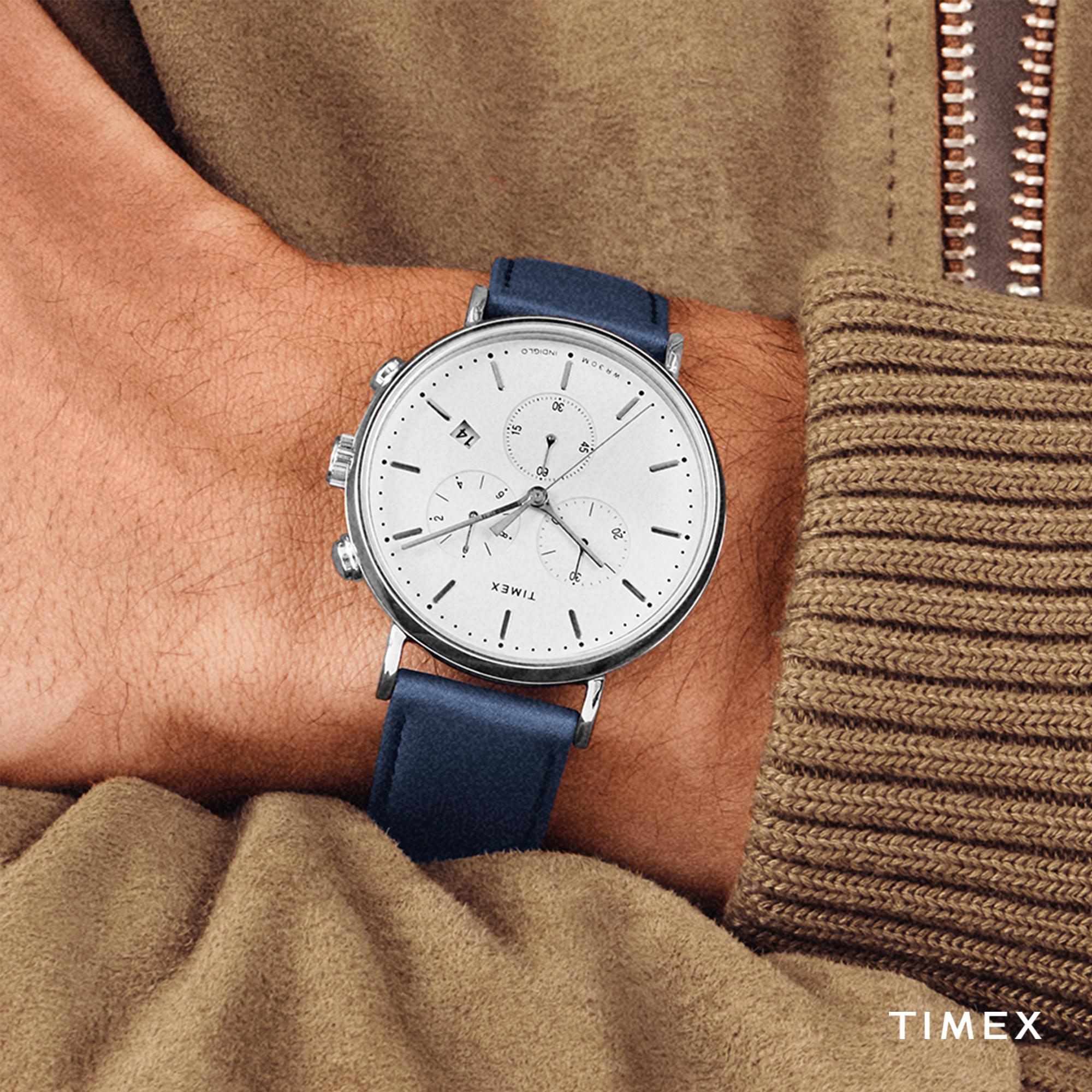 Timex fairfield chronograph 41mm sale