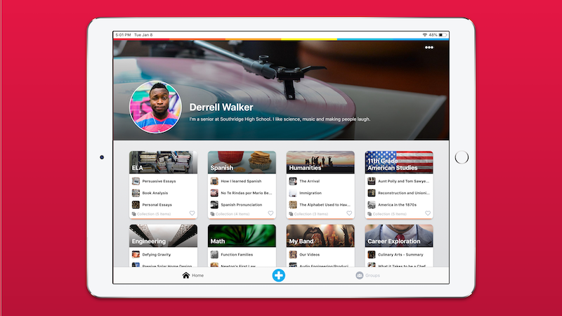 teachingcove's tweet photo. Eighty-five percent of students say that digital portfolios help them to see their growth! https://t.co/fn70f7Br7v #sponsored via @WeAreTeachers https://t.co/FKZDcuCj6D