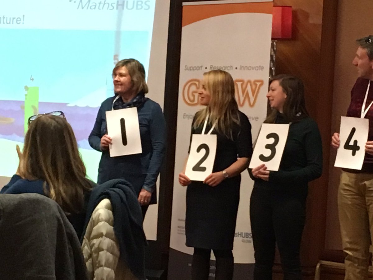 PrimaryMathsUoG's tweet photo. Being #Numberblocks at @GLOWMaths #MathsFest19, singing ourselves into order.
Thanks @ThinkingMaths - thought provoking session on mathematical structures and unitising. https://t.co/1GhtV8cGWT