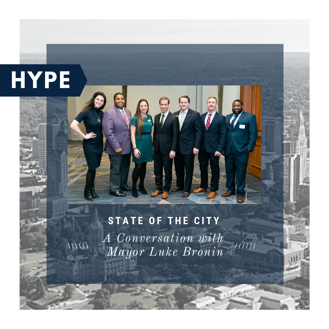 Check out our 2019 Executive Team and @MayorBronin at <a href="/MetroHartford/">MetroHartford Alliance</a> State of the City event earlier this week. Over 220+ people gathered to hear Mayor Bronin’s remarks about his vision for the City of Hartford. #TBT #allianceevent 

photo credit: Allegra Anderson