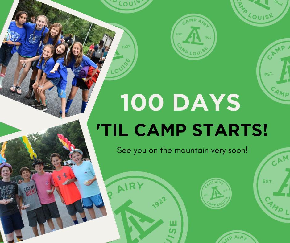 Time is flying by - There's only 100 DAYS left to go until the start of long session 1 and we couldn't be more excited! Check out the bottom of our homepage at airylouise.org and count down the days with us!