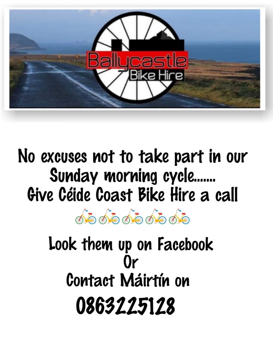 Best of luck to all the Belderrig community <a href="/TheCeideCoast/">The Céide Coast 💚❤</a> <a href="/BallyBelderig/">Ballycastle Mayo</a>