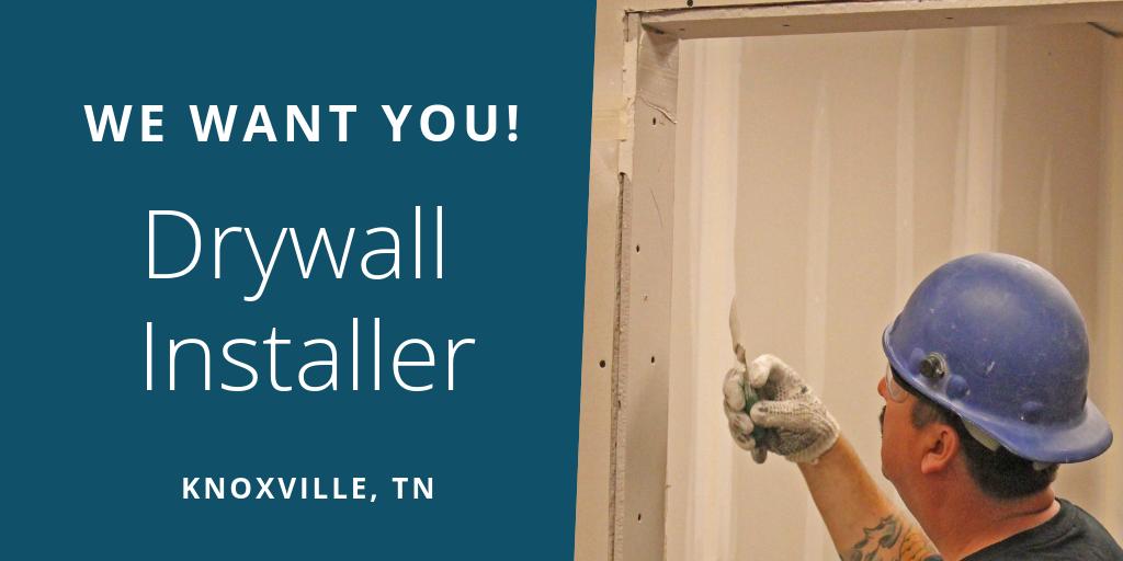 DoneModular's tweet image. Are you a #Drywall installer in #Knoxville with 2+ years of experience? Send us your information! bit.ly/2F8dKV6 #TYS #Jobs #tysTrades
