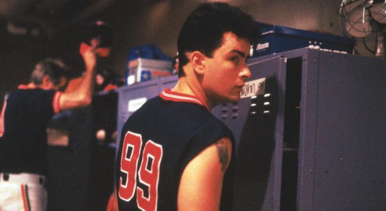 Roy Wood Jr- Ex Jedi on X: Honorable Mention: Charlie Sheen in 'Major  League'. Can't decide if this is a Mohawk or a really aggressive mullet.  Mullethawk?  / X