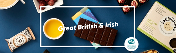 IFE_Event's tweet photo. Be inspired by the Great British &amp; Irish Food section at @IFE_event and see the likes of @joeandseph, @KentCrisps and @WasabiGrowersUK https://t.co/2pB5nxhS0b
