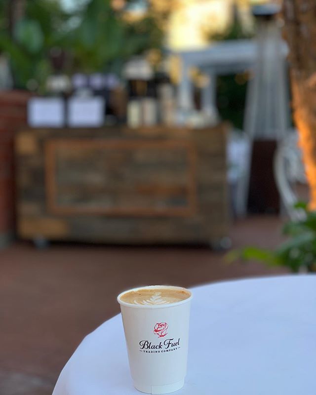 blackfuel's tweet photo. Black Fuel at the Vic. 
It’s a beautiful day on the patio, come by for a cup. 
Open daily 7am-3pm https://t.co/7MyV71yMWT https://t.co/kVZ0iW7tfM