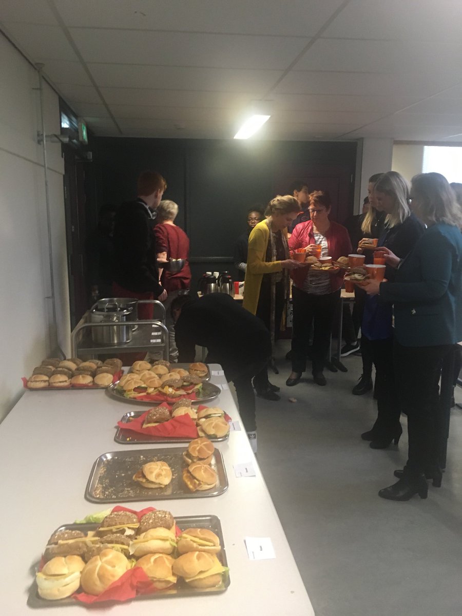 De lunch was heerlijk en prima geregeld!