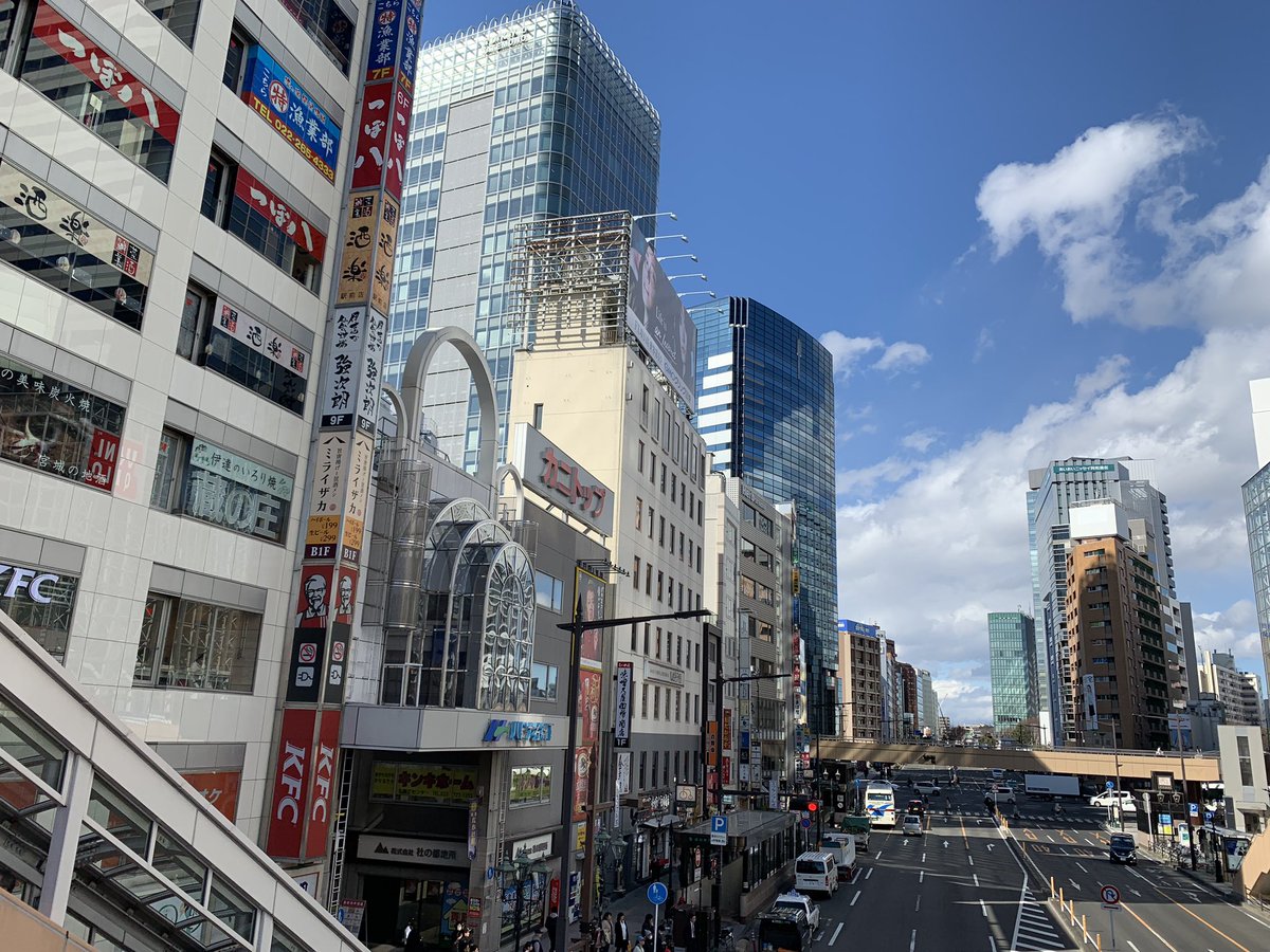 仙台と札幌の都会度比較