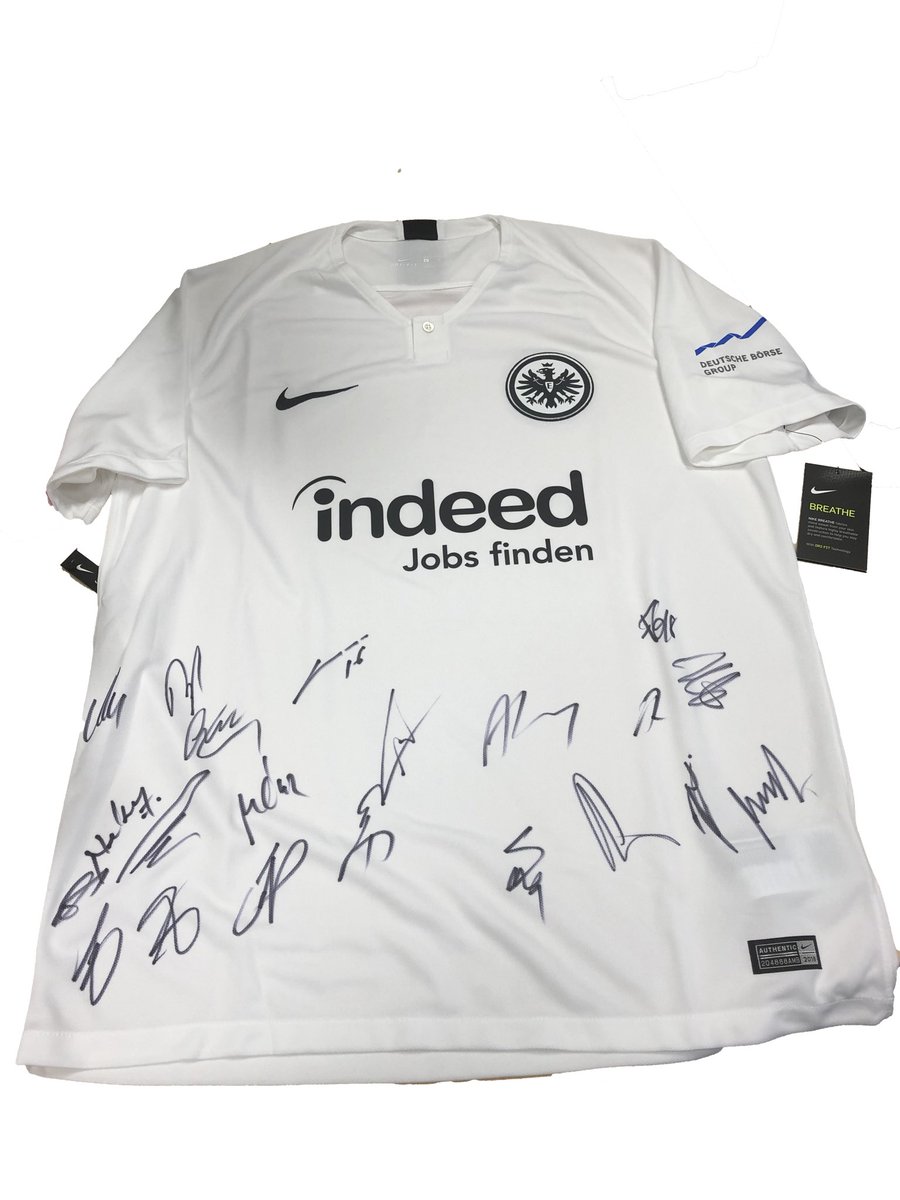 JimmyConrad's tweet image. (scrolls through email inbox)

FROM: Eintracht Frankfurt
TO: The Man, Myth, &amp;amp; Legend

RE: An Autographed Kit By The Whole Team!

Would you be interested in giving this away to get the HYPE going for our big match v. Inter today?

—

1000%

So RT and follow @eintracht_us to enter!