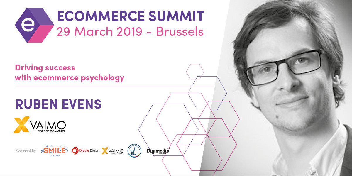 Ruben Evens of @vaimoglobal will share 10 tips to increase your conversion rate during his presentation next Friday. Join us: bit.ly/2T6J0I2
#ecommercesummit #Expertise #omnichannel #digitalcommunication #Event #Brussel