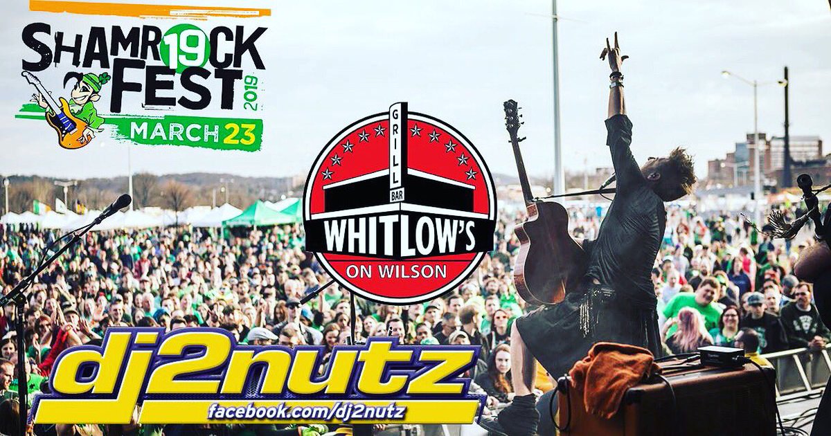 2nutz returns to Whitlows TONIGHT! Warming up for ShamrockFest and have plenty of tickets to give away