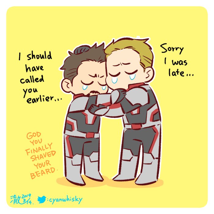 #AvengersEndgame I'm not crying?... 
