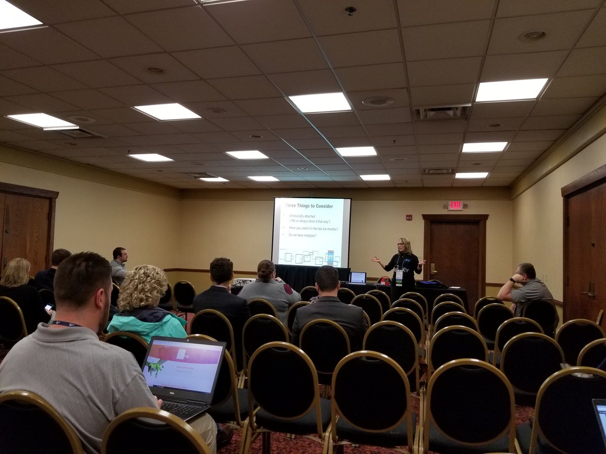 Great session with <a href="/dmmcghee/">Diana Myers McGhee</a>. How are you getting time back in your day? #declutter #KYSTE #KYSTE19 #V2V #KDE #KYGoDigital #iwork4dell <a href="/DellEMCedu/">Bishal Bugcrowd</a> <a href="/DrLatham_K/">Kendall Latham</a> <a href="/DellTech/">Dell Technologies</a> <a href="/LearnPlatformUS/">LearnPlatform by Instructure</a>