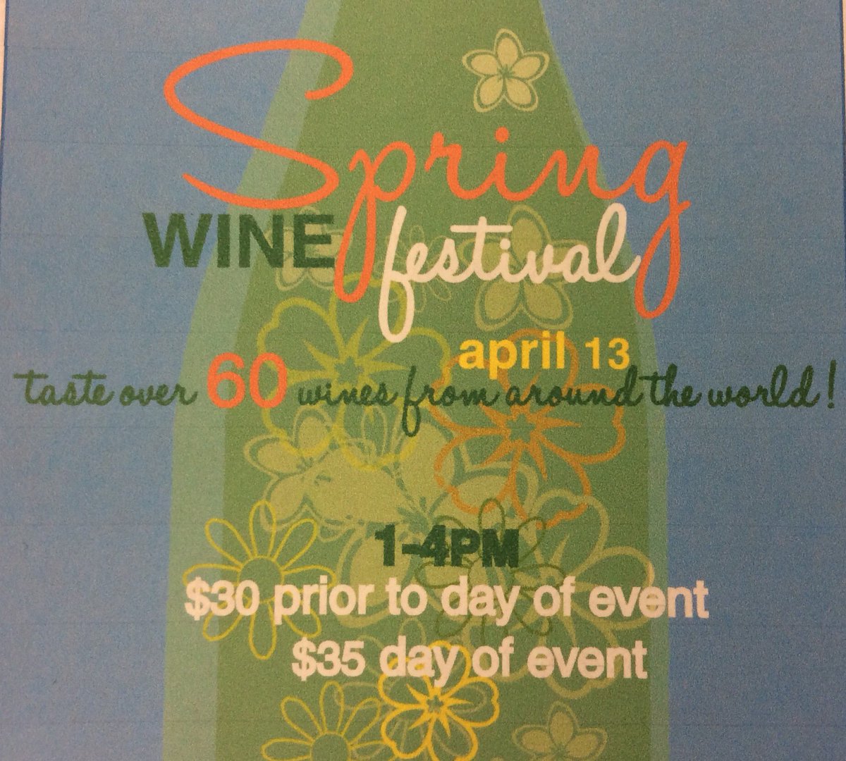 AI_WineShop's tweet photo. Amelia Island Wine Company 
4924 First Coast Hwy Ste 1
904-310-9255

Spring Wine Festival! 🍷🍾🌷🌸
April 13, 1-4pm
Pre purchase your tickets at https://t.co/2XP1GLyB9X
Tickets are $30.00 pre pay and $35.00 day of the event
Try over 60 wines, enjoy appetizers and entertainment https://t.co/nGVTsA0slN