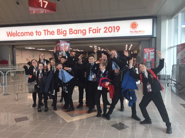 BCSciDept's tweet image. Year 7 had a brilliant time today at the Big Bang Fair! #TeamSTEM @BishopChalloner