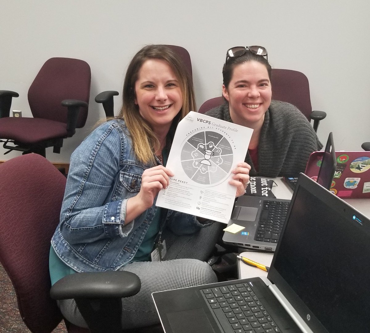 _AGodfrey's tweet image. These elementary teacher leaders are STOKED about the VBCPS graduate profile during today&apos;s session with @2Revolutions!! #transformationalmindset #innovativelearning #prototyping #equity #mindset