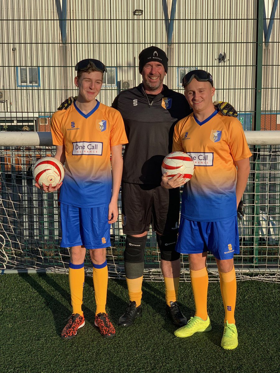 ⚽️ Training ⚽️

#BlindFootball training returns this coming Sunday, 2pm, on the 3G pitch at The One Call Stadium <a href="/MansfieldTownFC/">Mansfield Town FC</a>.

Visually impaired and fancy giving blind football a go? Get in touch &amp; we’ll give you all the info you need   #GrowTheGame #FootballForAll #Stags
