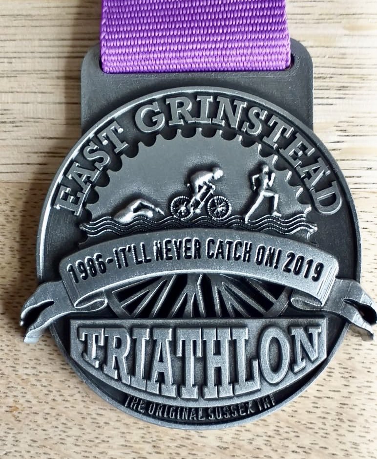 Fancy getting your hands on one of our 2019 bespoke medals? Visit egtriclub.com/race-2019 for more details! There’s a reason why we’ve been holding this race for 34yrs, come &amp; join in the fun! #triathlon #itllnevercatchon