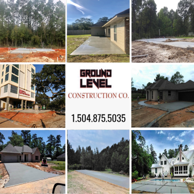 GroundLevelCon1's tweet image. Call Ground Level Construction to get a quote on all your concrete needs. 
House foundations, slabs, patios, sideways, driveways and much more . #Construction #Concrete #neworleans #biloxi #driveway #house #renovate