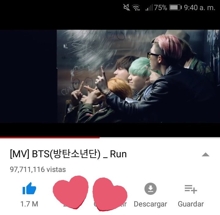 JUNGKOOKGDL's tweet photo. ☀️ARMYs☀️
El mv de run esta a menos de 2.5millones por llegar a los 100 millones de vistas
🌠Hay que hacer stream masivo 🌠
#streamrunmv #100mrun
@BTS_twt
ESMEKOOKIE🐰🌠
@PARKJIMINGDL @BANGTAN_GDL @NAMJOON_GDL @KIMSEOKJINGDL @MINYOONGI_GDL @KIMTAE_GDL @JHOPE_GDL https://t.co/vLdRXm7wv7