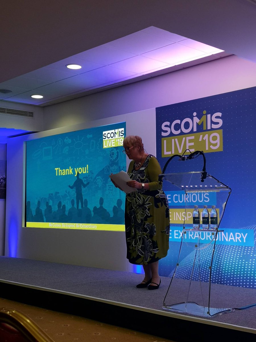 scomiseducation's tweet photo. Debbie &amp; Lewis closing the day for us. Thank you so much to everyone that came and shared the day with us! Keep sharing your thoughts and photos over the coming days #Scomislive https://t.co/gW188I8Rqq
