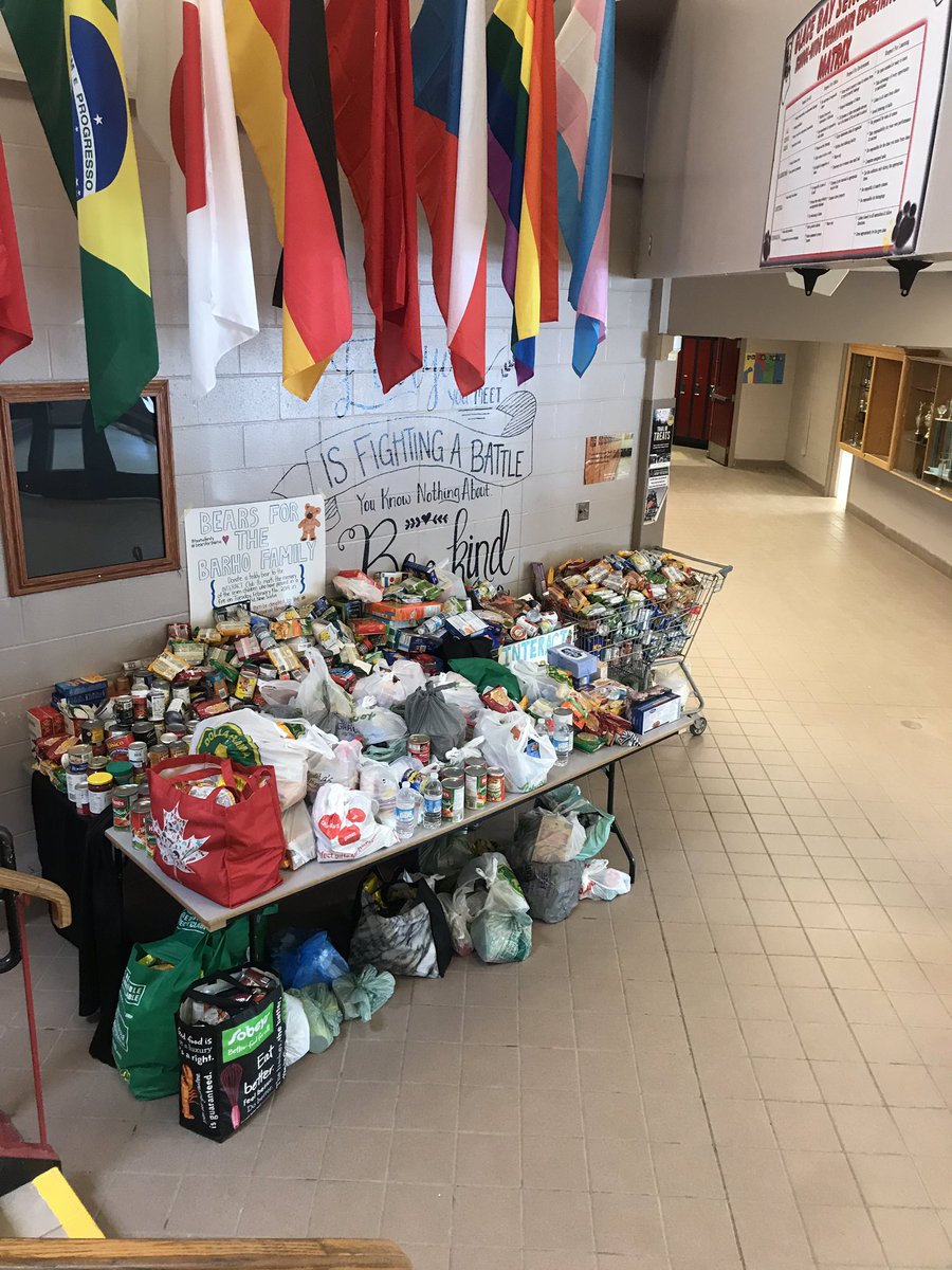 GBInteract's tweet photo. 2,185 items and a $500 cheque later!! Thank you guys for all the help, we really appreciate it❤️☺️ https://t.co/MgBqIDG5hl